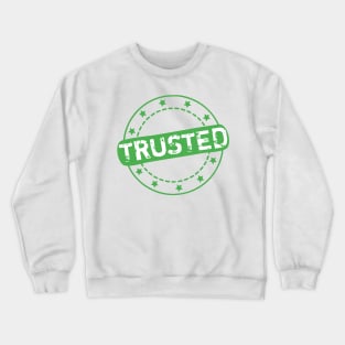 Trusted Stamp Icon Crewneck Sweatshirt